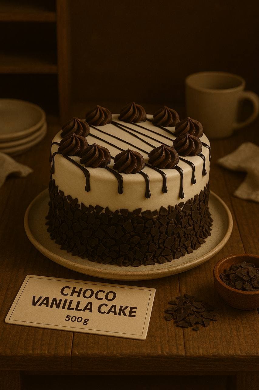Choco Vanilla Cake