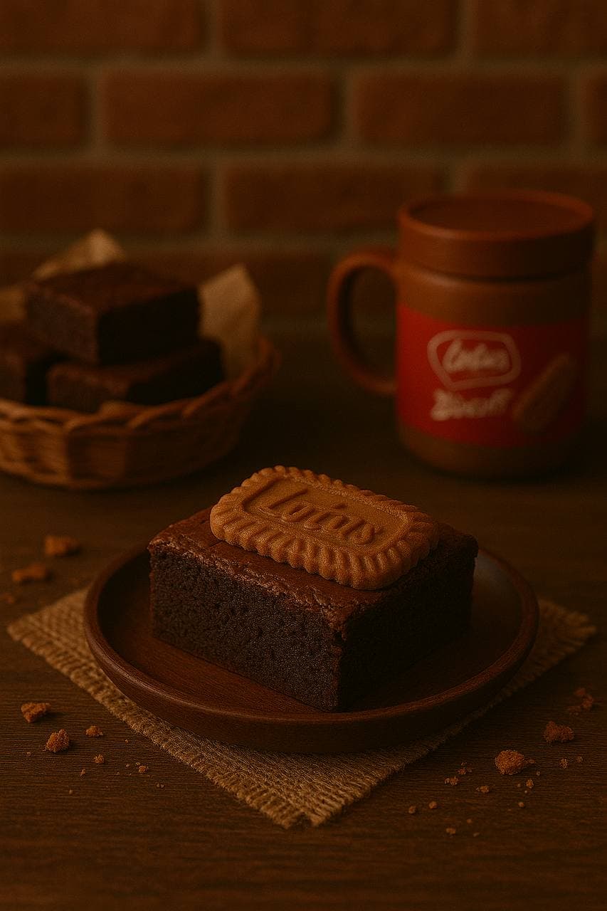 Biscoff Brownie